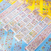 1000 Patterns Decoration Stickers - Pack of 20 Long Sheets,Stickers